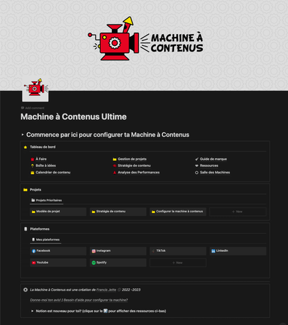 La Machine à Contenus: L'outil ultime pour créer du contenu